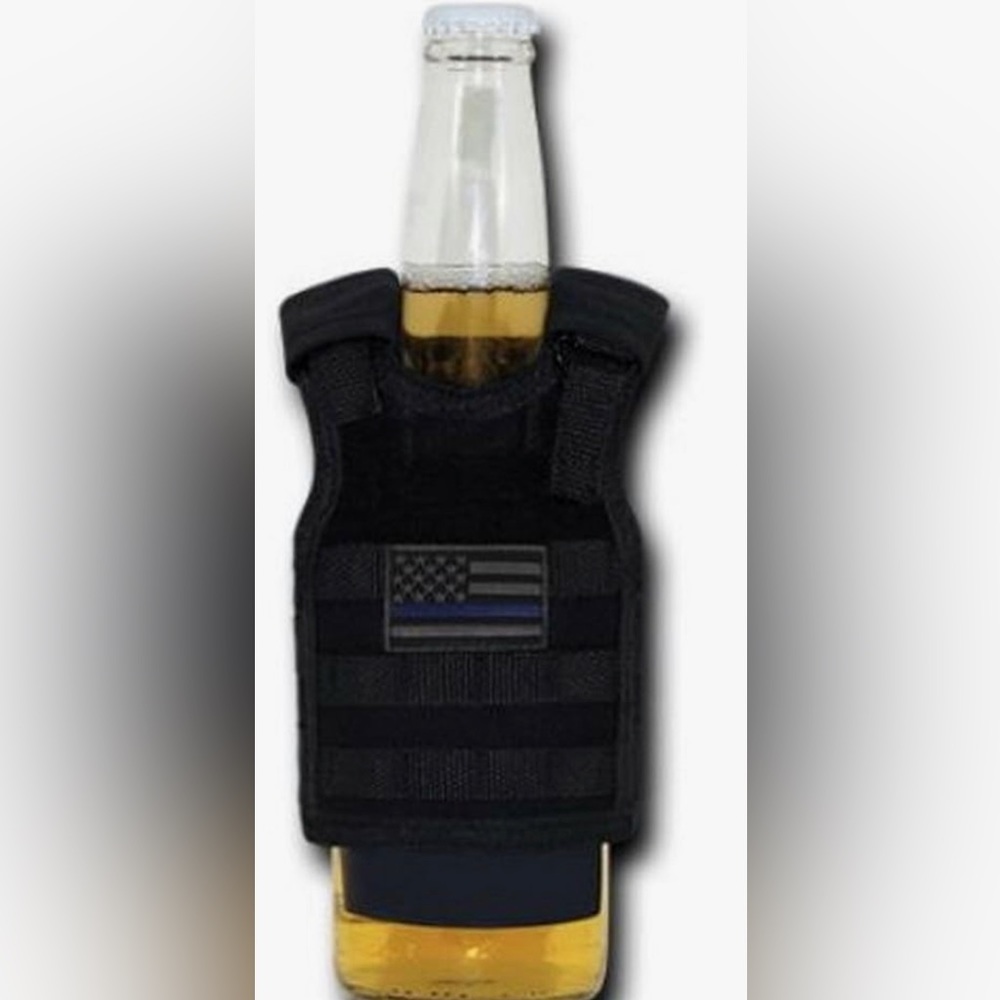American 🇺🇸 Flag tactical vest bottle coozie♥️♥️ FATHERS DAY!